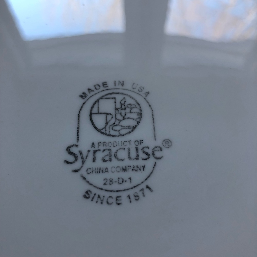 Syracuse China Happy New Year 12” plate 1999,2000 & 2001 - Picture 6 of 10